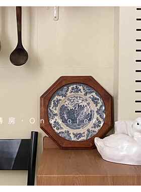 红磚房OneVoice中古小众高级感复古挂盘摆件同人AI
