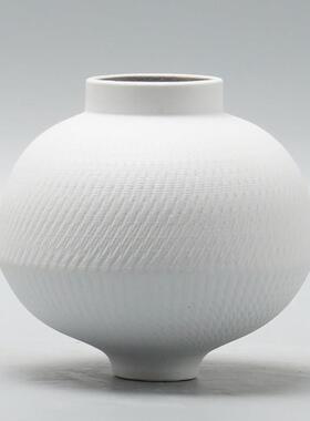 新中式创意家居禅意陶瓷花瓶摆件客厅插花花器装饰品酒柜茶室摆设