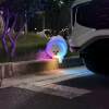 Dog walking artifact dog luminous collar night pet anti-lost locator fluorescent bright dog collar neck collar