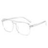 High-end anti-radiation goggles, anti-blue light, myopia glasses, light, slimming for women, male face degree, plus diffuser, small trendy text