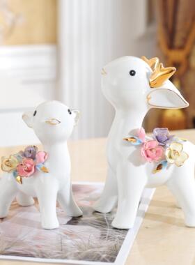 酒柜电视柜摆件客厅家居现代简约玄关创意小摆设工艺品北欧装饰品