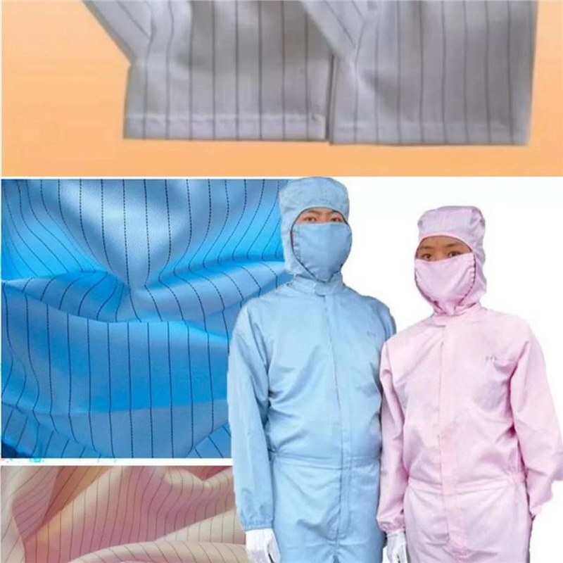 0.5厘米防静电布料 防静电服面料 无尘服布料 防静电条纹涤纶布料,淘宝优惠券,粉丝福利购,淘宝优惠卷