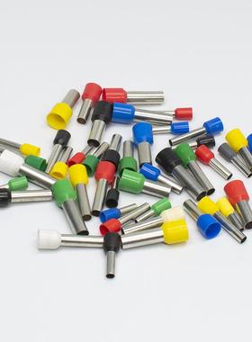 CJH紫铜VE16-12/18/20/25管型预绝缘接线端子套管式E型管针形铜管