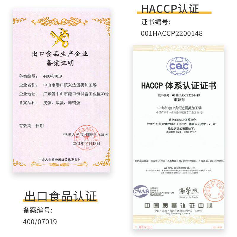 出口鸿狮皮蛋松花蛋无铅工艺溏心70g10枚广东大鸭蛋即食皮蛋整箱