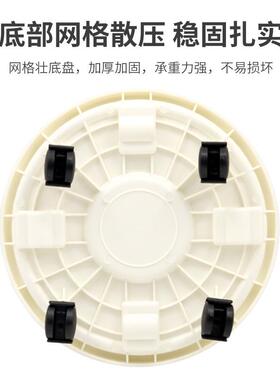 可移动批发塑料花盆花盆托盘花瓶