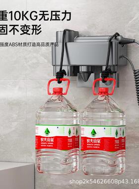 新款直销宾馆酒店免打孔壁挂HD15高速吹风机一体置物架风筒收纳支