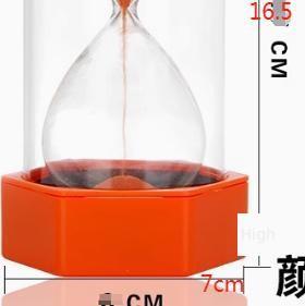 大型六角形沙漏计时器儿童防摔20/30/60分钟半小时生日礼物钟摆