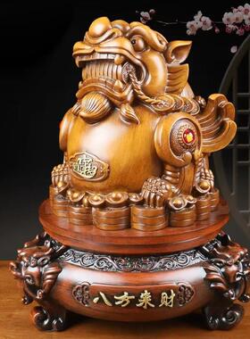 八方招财貔貅摆件高工艺品办公店室老桌前板台装档饰品铺开业7290