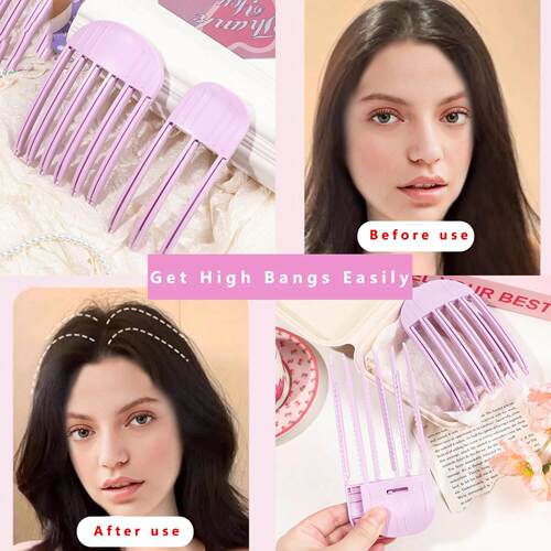 Fluffy Hairpin Curling Bangs Clips Hair Roots Volumizing Hai - 图3