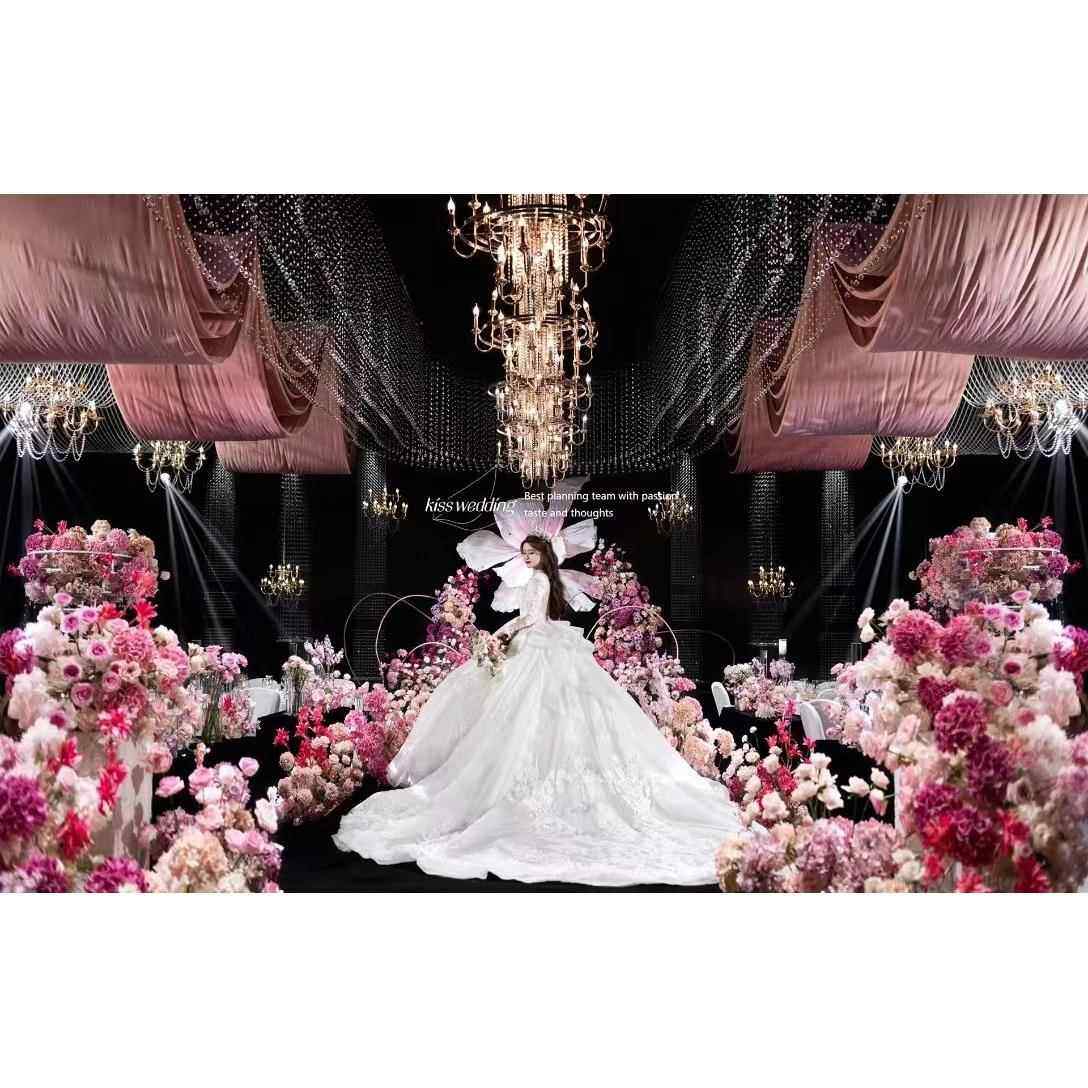 婚庆布幔封顶吊顶纱幔布幔婚礼牛奶丝韩式吊顶布幔多层吊顶装饰布,淘宝优惠券,粉丝福利购,淘宝优惠卷