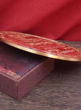 黄铜高档大号牌家居摆饰浮雕干 干坤八卦客厅玄关创意装饰品