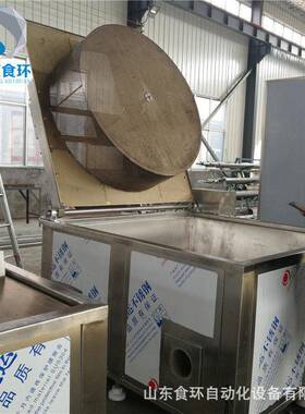 小麻花油炸机现货大小型号油炸机油水分离油炸机
