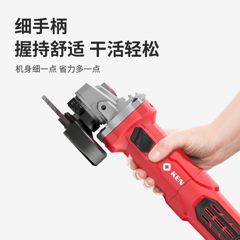 锐奇125角磨机磨光机切割机9125C打磨切割抛光1200W大功率细手柄 - 图0