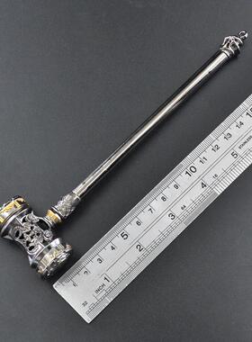 DL唐三大陆海神昊天三叉戟霸王锤合金中性签字笔模型摆设品钥匙扣