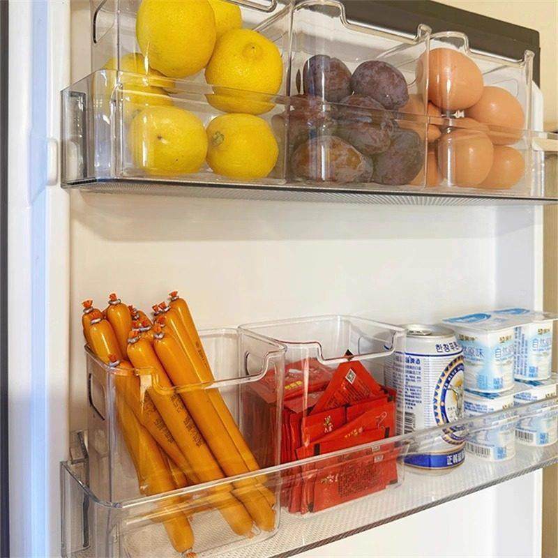 冰箱侧门收纳盒分装整理神器内侧保鲜盒食品级专用侧面门上储物盒,淘宝优惠券,粉丝福利购,淘宝优惠卷