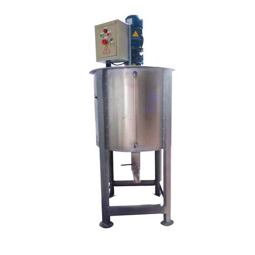 食品级工厂蜂蜜调匀加热混合机牛奶制作加热搅拌桶不锈钢100L罐 - 图2