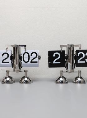 日历摆件轻奢家居软装高级感装饰品办公室桌面时钟玄关餐边电视柜