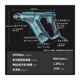 AC small electric hammer electric drill dual-purpose power tool multi-functional small decoration industrial impact drill household