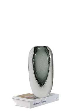 轻奢北欧简约INS风透明气泡玻璃花瓶软装样板房商场花器插花摆件