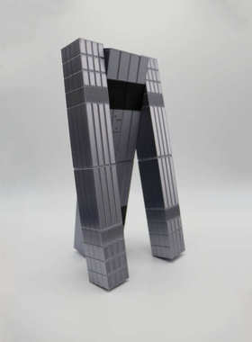 新品 3D打印塔斯/凯斯机器人摆件TARS 200×100×25 屏幕带