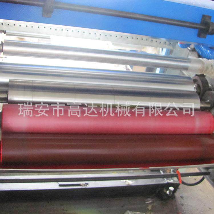 Manufacturer supplies KDF flexographic two-color printing machine PE plastic web film high-speed two-color letterpress printing machine