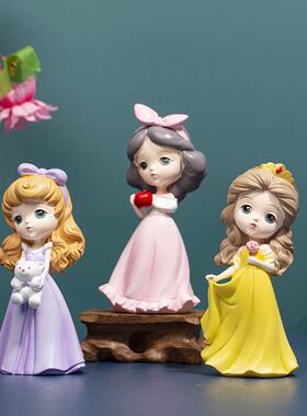 直销新款创意礼品可爱魔法公主桌面摆件女孩生日礼物儿童卡通娃娃