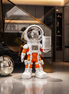 宇航员太空人智能家居小爱音响落地大摆件电视柜沙发旁装饰品礼品