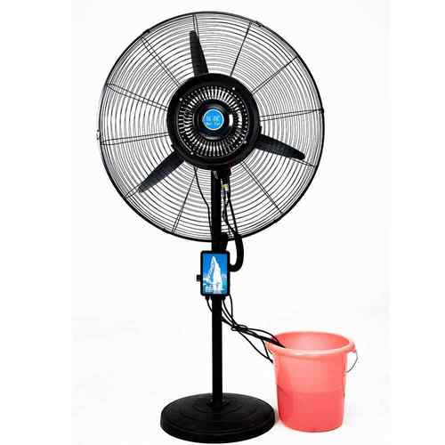 离心雾化平板喷雾工业风扇水雾消毒雾化系统室外加湿冷却电风扇 - 图0