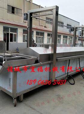 兰花串油炸机_南宁兰花串油炸生产线_宜福豆腐串油炸机器设备
