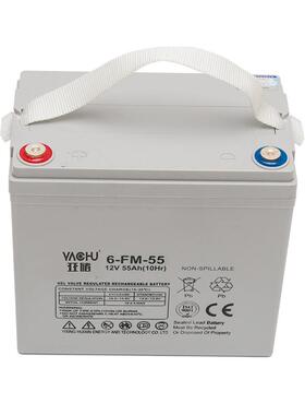工厂12V50AH55AH蓄电池太阳能路灯发电离网系统胶体深循环蓄电池