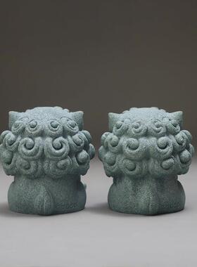 欢喜风狮爷摆件一放 开心一整天！可爱国风办公桌面装饰送礼好物