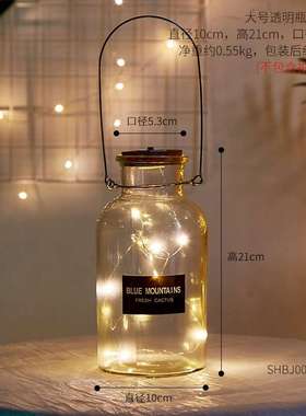 创意ins风瓶中船漂流瓶帆船摆件客厅桌面装饰许愿瓶儿童生日礼物