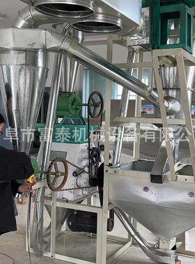 大型小麦磨面设备玉米杂粮磨粉机全自动石磨面粉机厂家直供