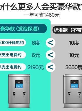 广绅电开水器器商饮水机全自动电热大容水量烧器奶茶店学用校工厂