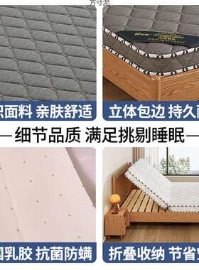 椰棕床垫硬垫家用棕垫儿童乳胶双人折叠榻榻米垫子外贸供应链