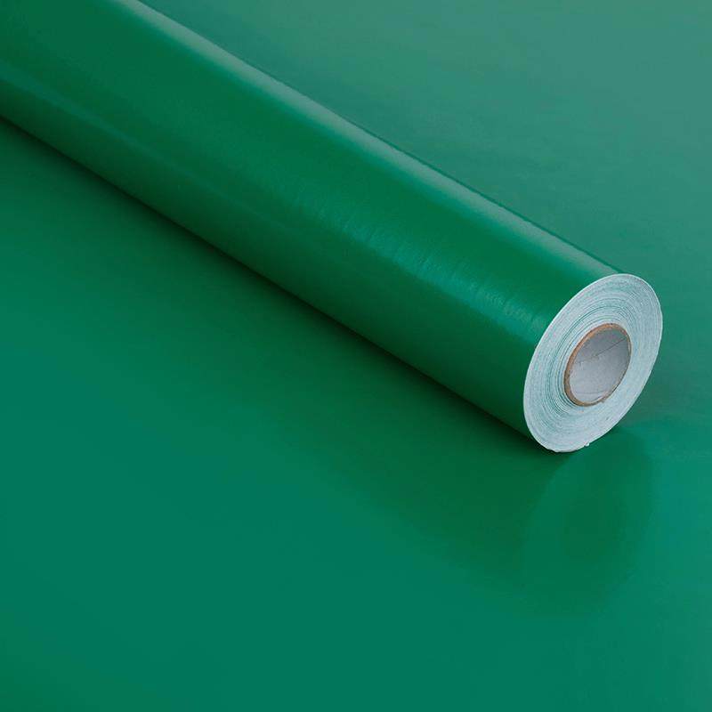 PVC自粘墙纸壁纸 加厚防水即时贴广告刻字卧室家具衣柜翻新纯绿色,淘宝优惠券,粉丝福利购,淘宝优惠卷