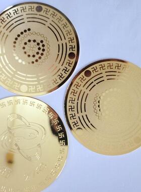 9厘米铜材大黑洞标牌量大从优