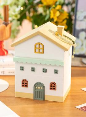 阿楹 ins艺术摆件入户钥匙化妆台首饰收纳卧室床头柜客厅工位装饰