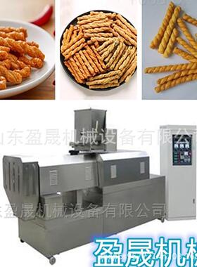 小型锅巴生产线油炸食品生产线油炸食品生产线油炸大型食品膨化机