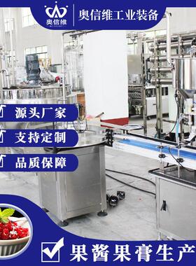 杏子汁加工设备 NFC果汁饮料灌装机 蓝莓汁打浆全套机器