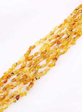 100% Natural Amber Beads Nuggets Semi Precious Amethyst Morg