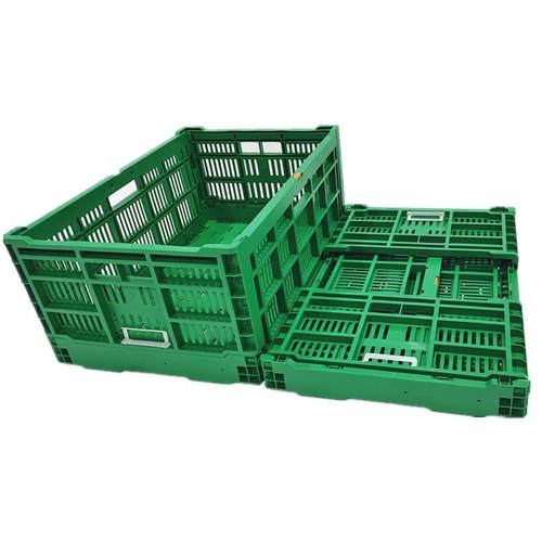 工厂直销4626折叠筐加厚周转箱运输箱胶框塑料筐塑料收纳 - 图3