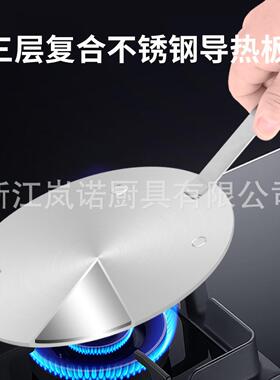 定制亚马逊爆款电磁炉导热板砂锅玻璃锅磁盘可拆卸锅具跨境热销