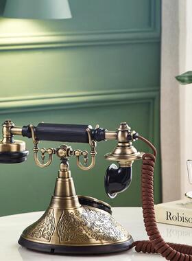 派蒙HA1910TN意复古电话机转拉拨创号电话机旋家HA1910TN居装饰摆