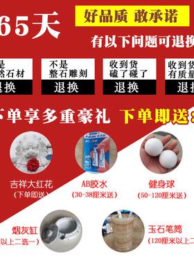天然青石石狮子一对看门镇宅家用祠堂别墅口大型汉白玉石雕理摆件