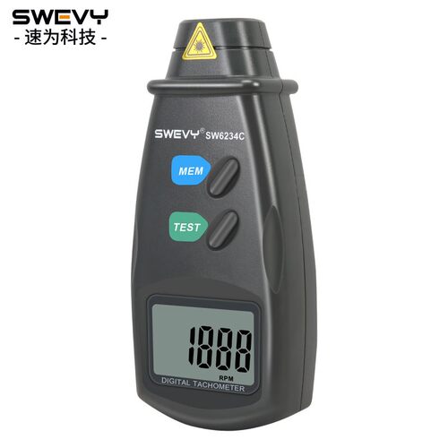 速为SW6234C非接触激光转速表数显SW6235C接触式转速计转速测速仪 - 图3