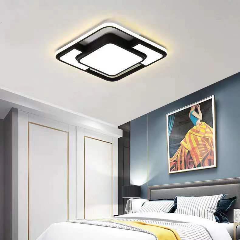 客厅灯大气led吸顶灯北欧餐厅卧室灯灯饰灯具大全现代简约新款 - 图0