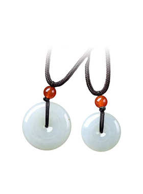 款吊玉玉石坠和田玉款男女白玉珠宝批发坠吊情侣扣平安挂件大中小