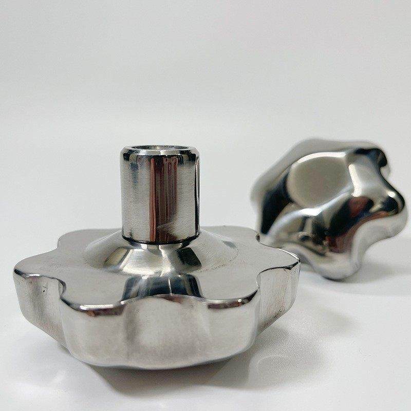 304不锈钢星形梅花手轮锁紧螺帽盖手拧旋钮锁紧金属把手,淘宝优惠券,粉丝福利购,淘宝优惠卷