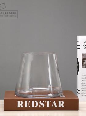 水培绿萝玻璃花瓶透明植物风信子客厅插花创意花盆器皿家用小摆件